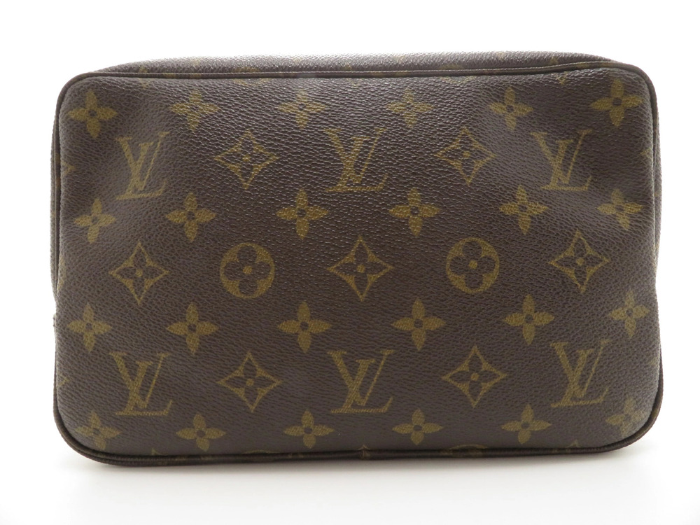 LOUIS VUITTON Trousse Toilette Pouch Clutch Monogram